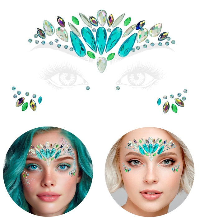 Face Jewels Mermaid