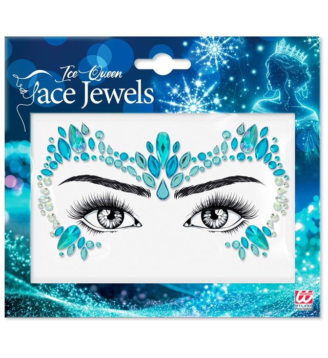 Face Jewels Ice Queen