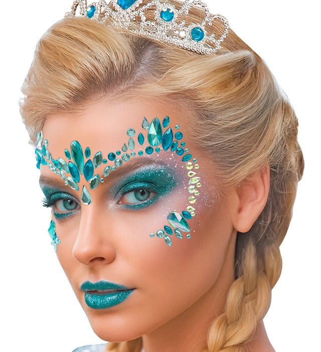 Face Jewels Ice Queen