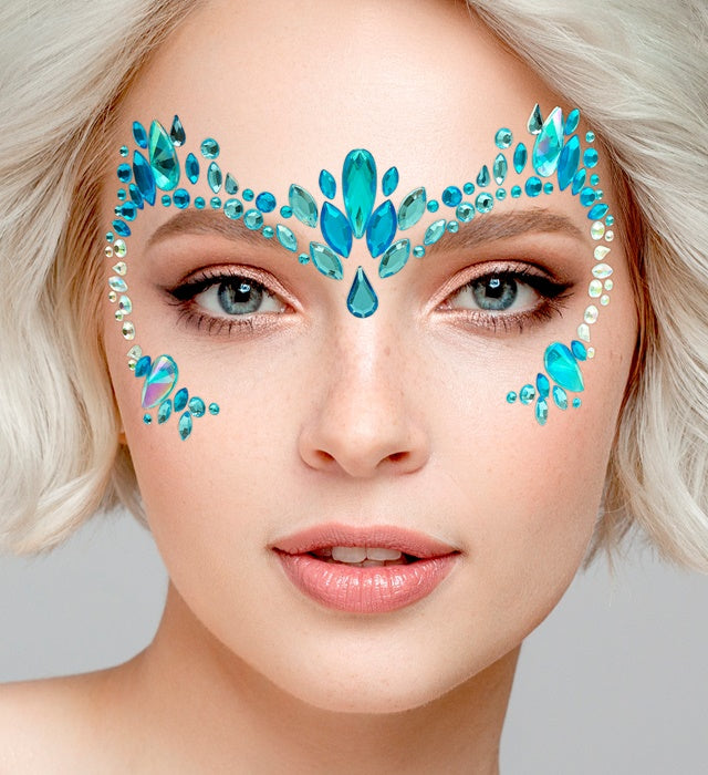 Face Jewels Ice Queen