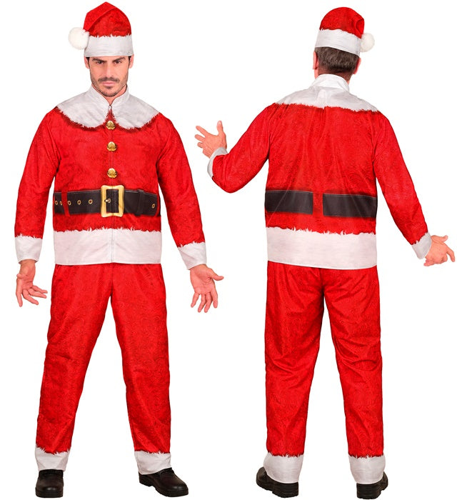 Santa Claus Fast Costume   Jacket, Pants, Hat 
