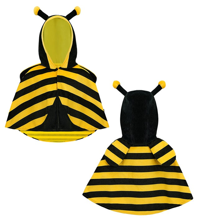 Plush Bee  Hooded Poncho 