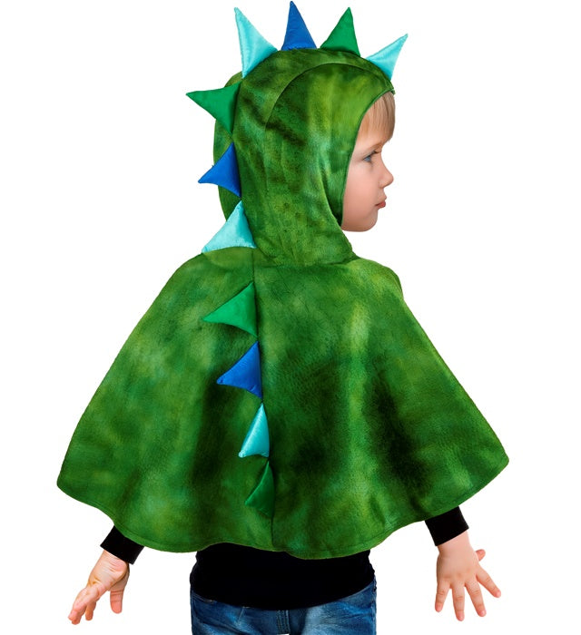 Plush Dinosaur  Hooded Poncho 