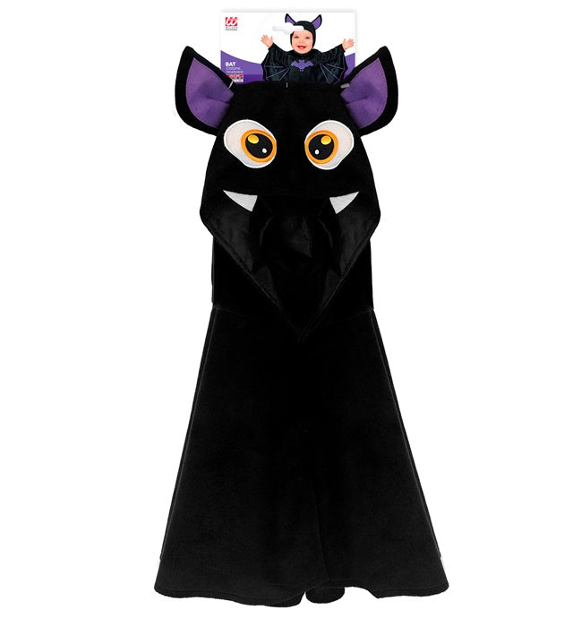 Plush Bat  Hooded Poncho 