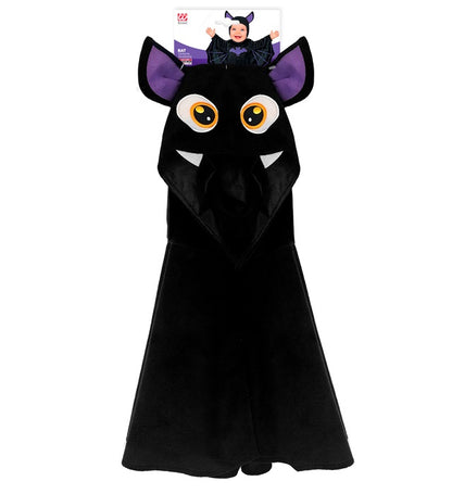 Plush Bat  Hooded Poncho 
