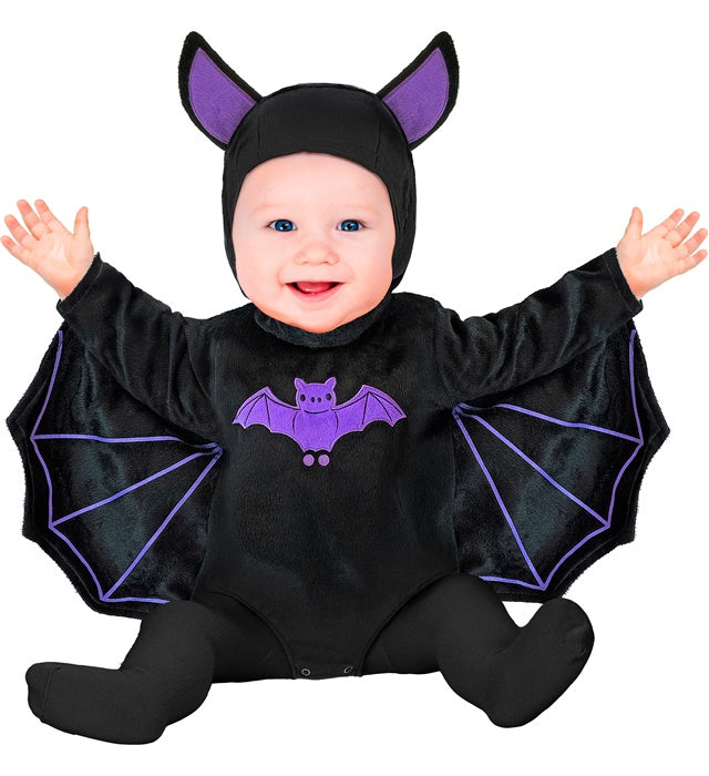 Plush Bat  Jumpsuit, Headpiece 