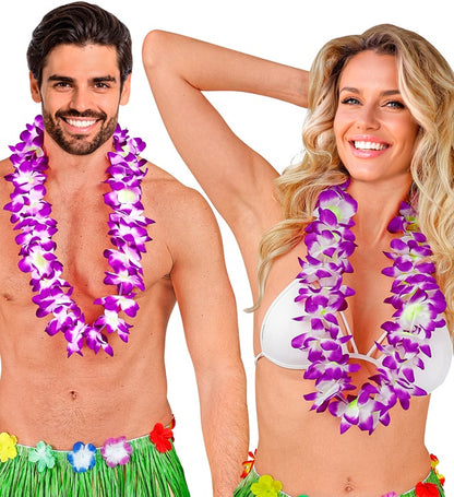 Purple Hawaiian Lei