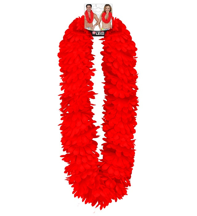 Red Hawaiian Lei
