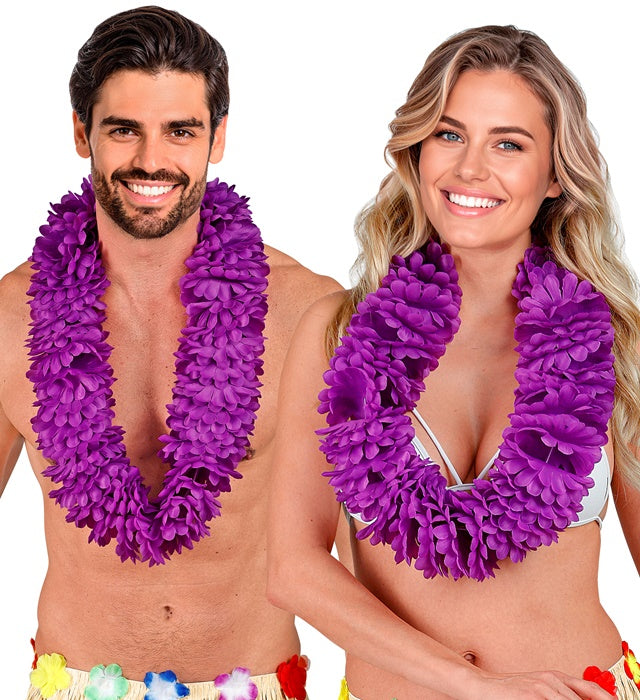 Purple Hawaiian Lei