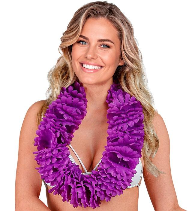 Purple Hawaiian Lei