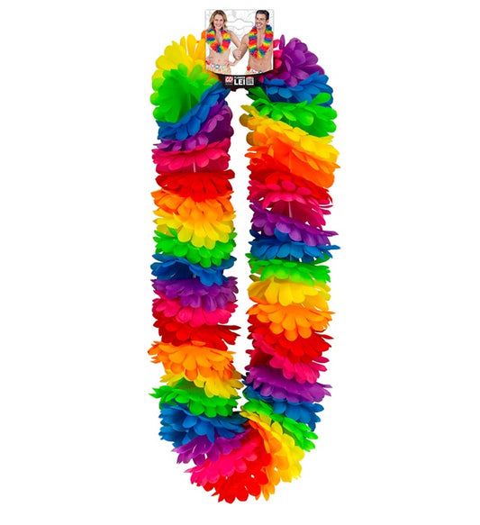 Multicolor Hawaiian Lei