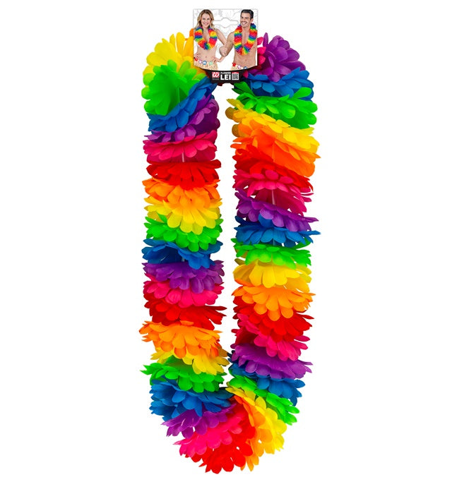 Multicolor Hawaiian Lei