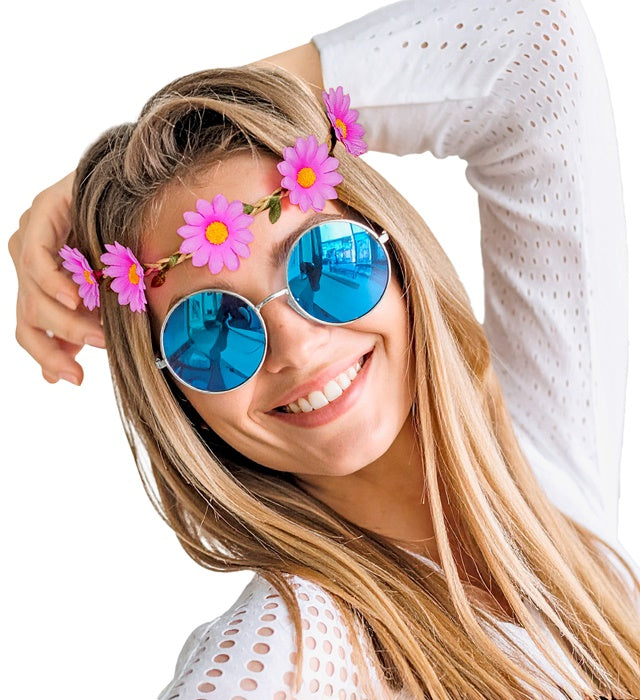Purple Flower Headband