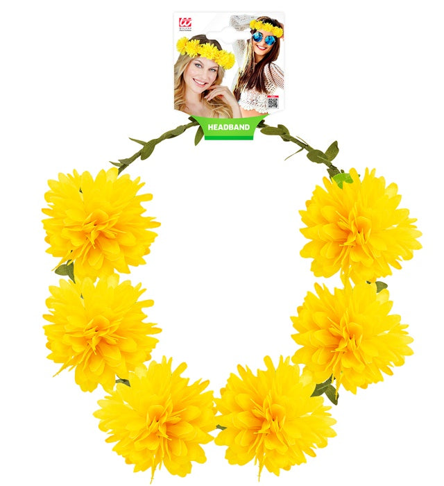 Yellow Flower Headband