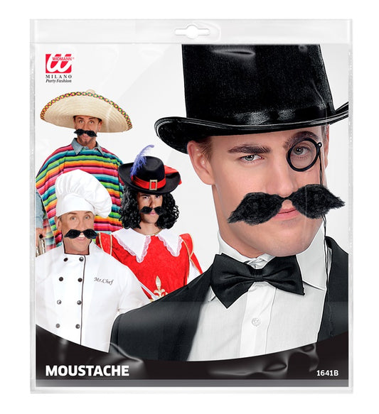 Black Schnauzer Moustache