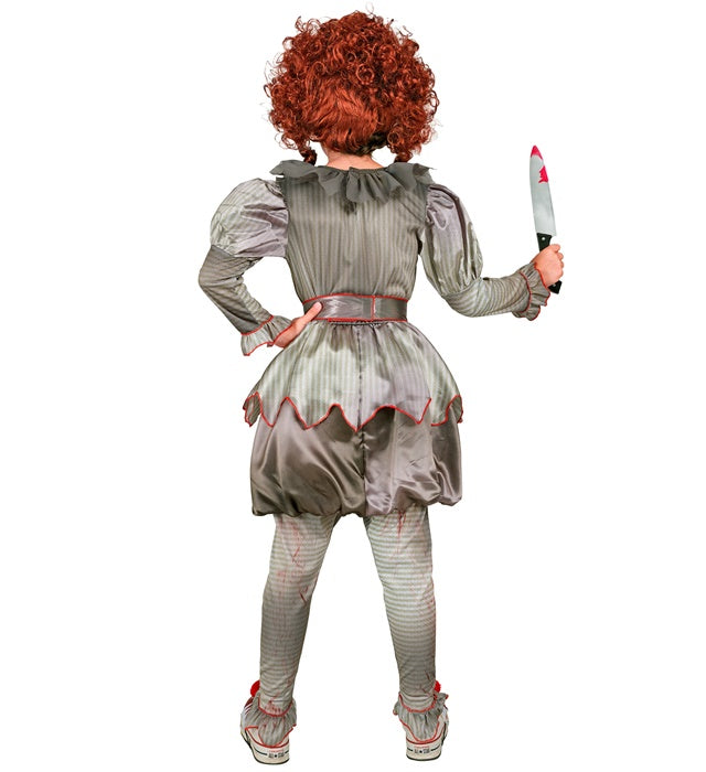 Horror Clown  Dress, Leggings, Belt, Shoe Covers 