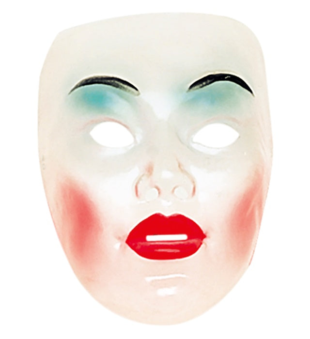 Plastic Woman Transparent Mask
