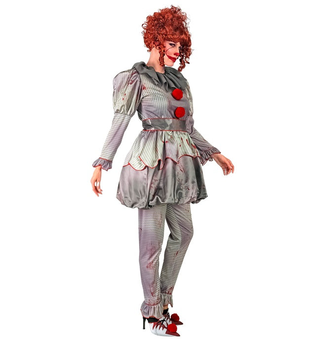 Horror Clown  Dress, Leggings, Belt, Shoe Covers 