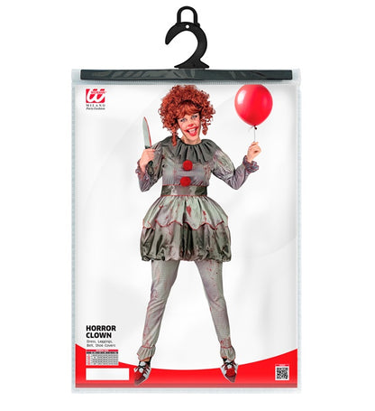 Horror Clown  Dress, Leggings, Belt, Shoe Covers 