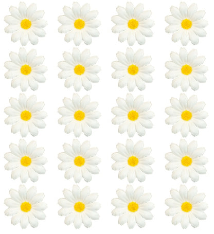 Set Of 20 Decorative Daisy Flowers