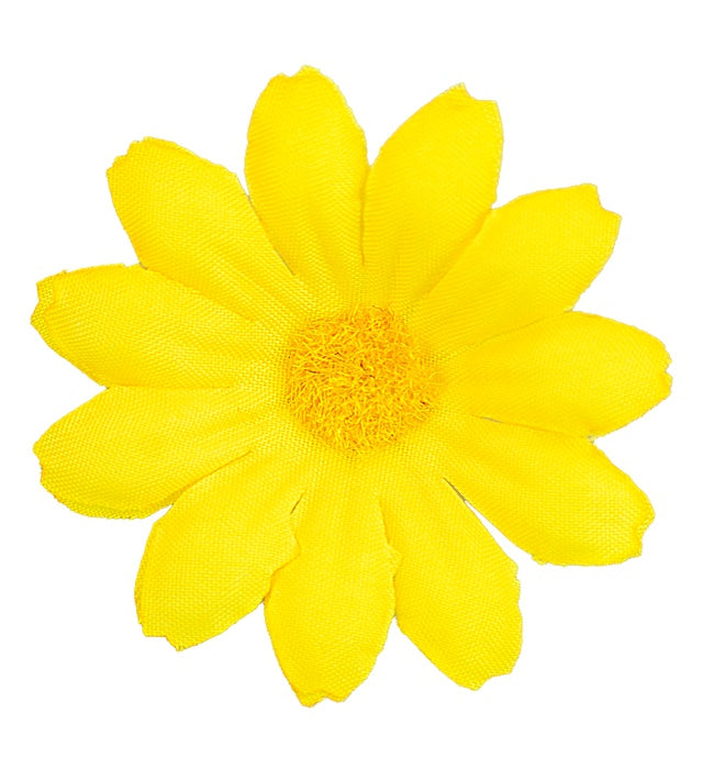 Set Of 20 Decorative Yellow Flowers