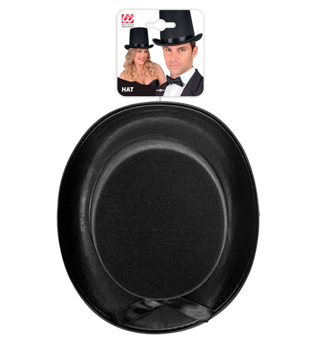 Maxi Black Top Hat Felt 16 Cm