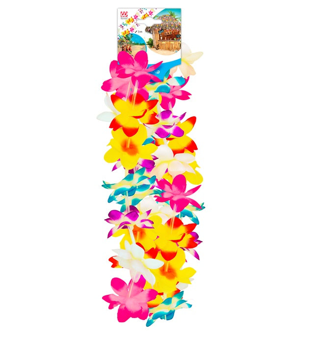 Multicolor Flower Garland 3 M 