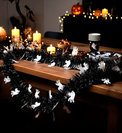 Ghost Tinsel Garland 3 M