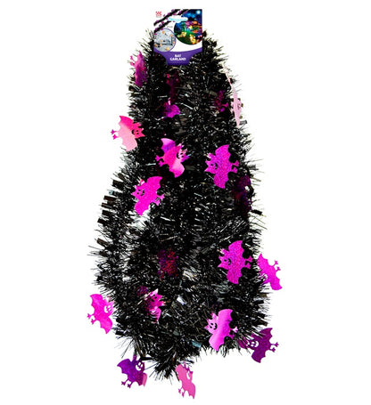 Bat Tinsel Garland 3 M