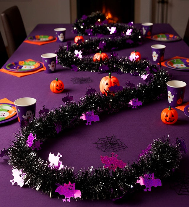 Bat Tinsel Garland 3 M