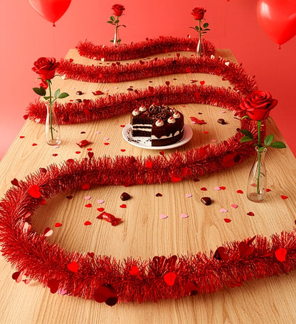 St. Valentine'S Day Tinsel Garland 3 M