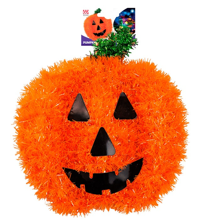 Tinsel Pumpkin 26X28 Cm