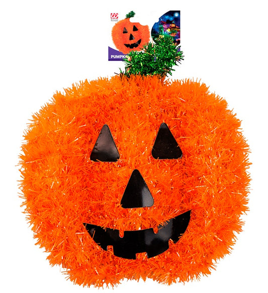 Tinsel Pumpkin 26X28 Cm
