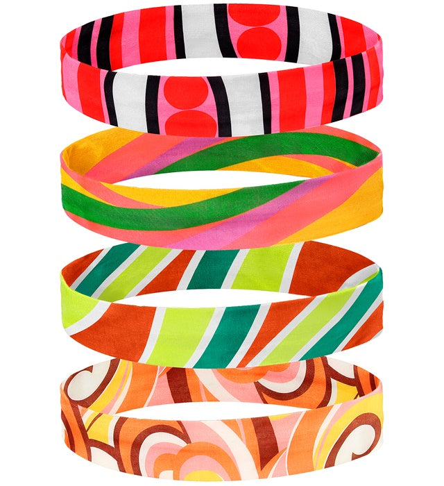 70S Headband 4 Colors Ass.