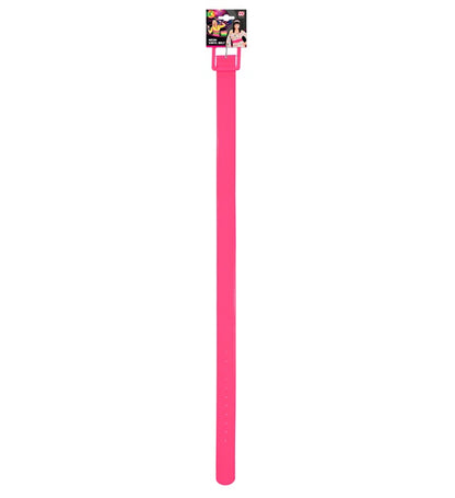 Neon Pink Vinyl Belt