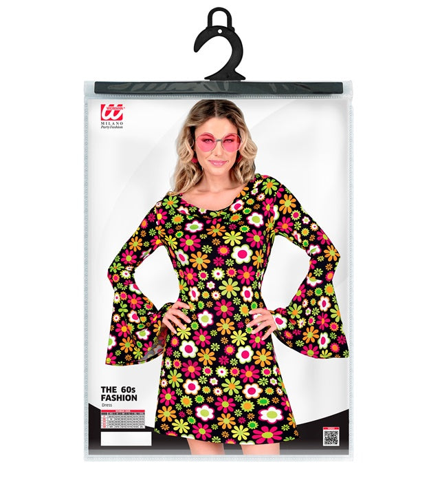 The 60S Fashion - Flowers  Dress 