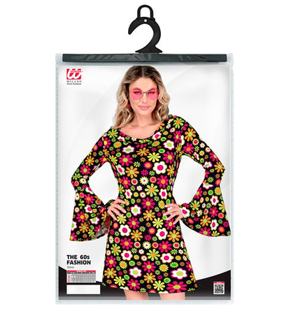 The 60S Fashion - Flowers  Dress 