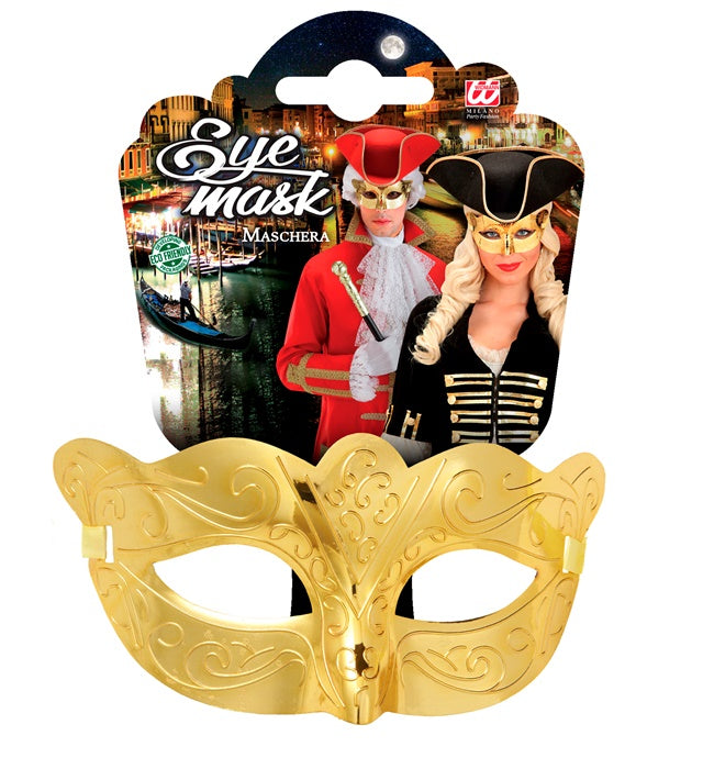 Gold Metallic Eyemasks