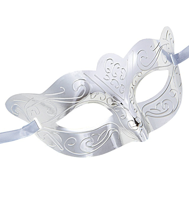 Silver Metallic Eyemasks