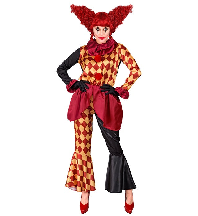 Horror Clown  Coat, Ruff, Pants 