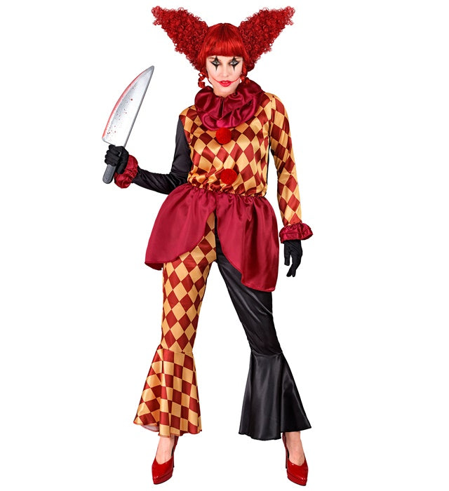 Horror Clown  Coat, Ruff, Pants 