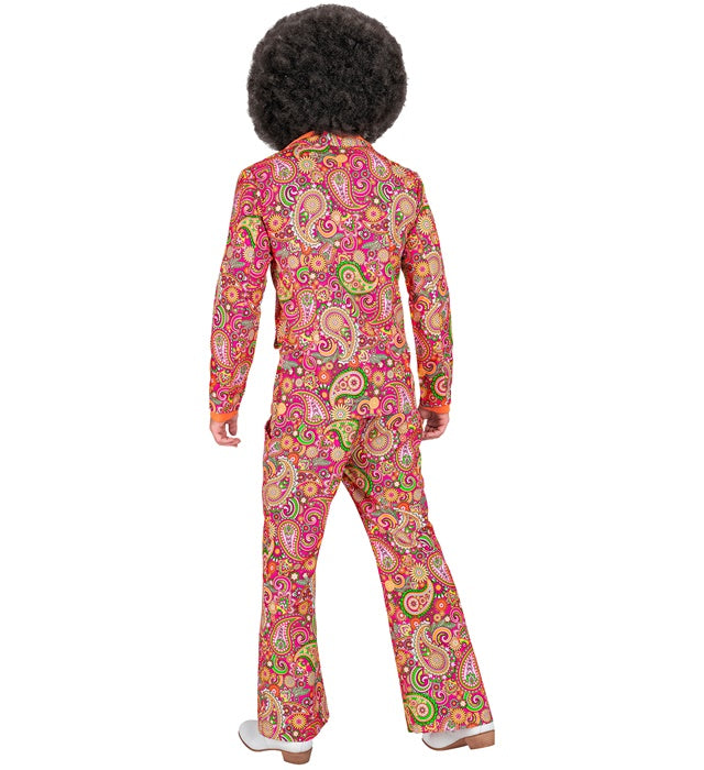 The 60S Fashion - Paisley  Jacket, Pants 