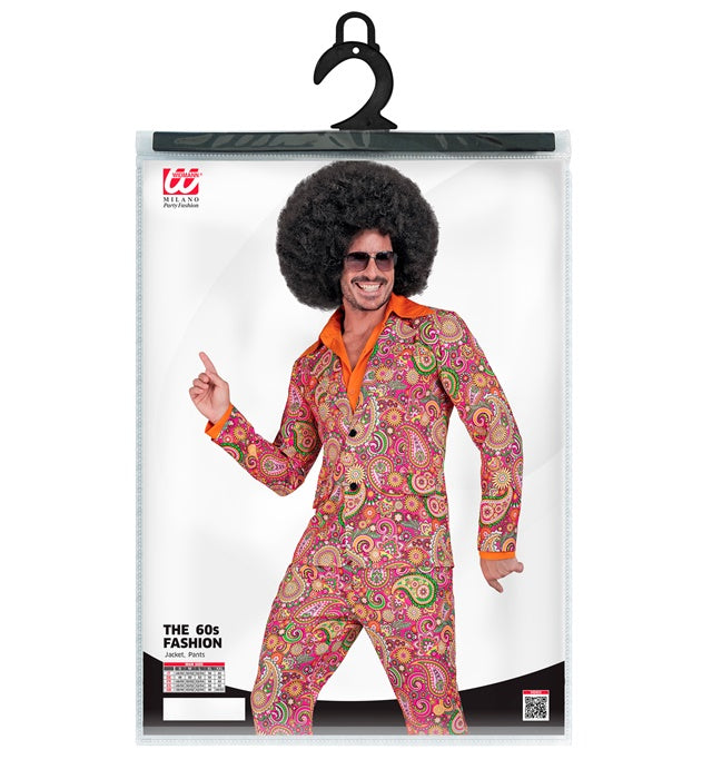 The 60S Fashion - Paisley  Jacket, Pants 