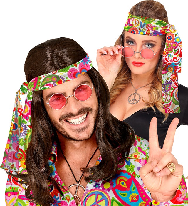 The 60S Fashion - Peace &  Paisley  Headband 