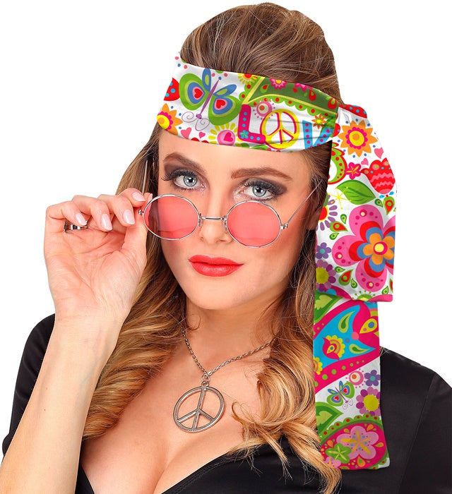 The 60S Fashion - Peace &  Paisley  Headband 
