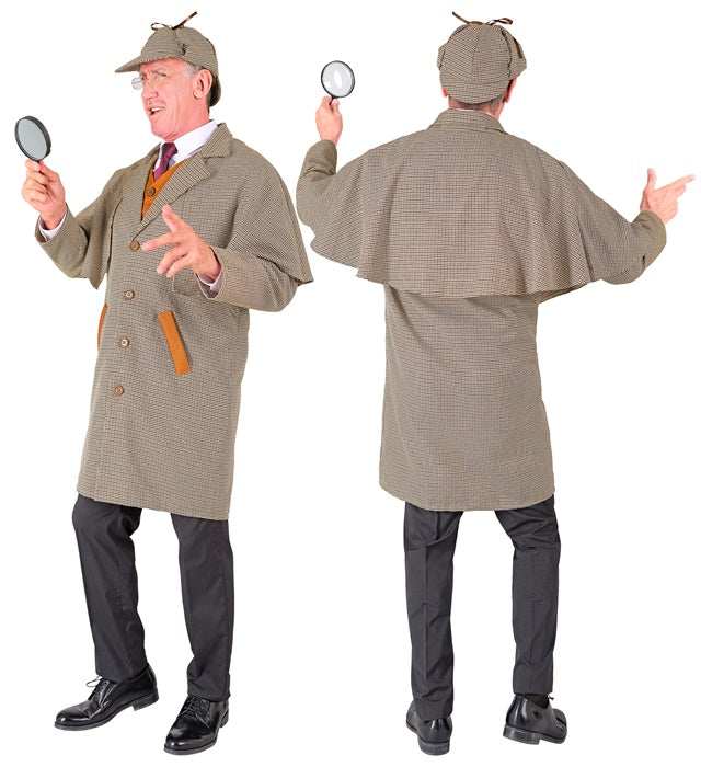 Detective  Coat, Vest, Hat 