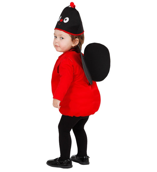 Ladybug  Jumpsuit With Wings, Headpiece 