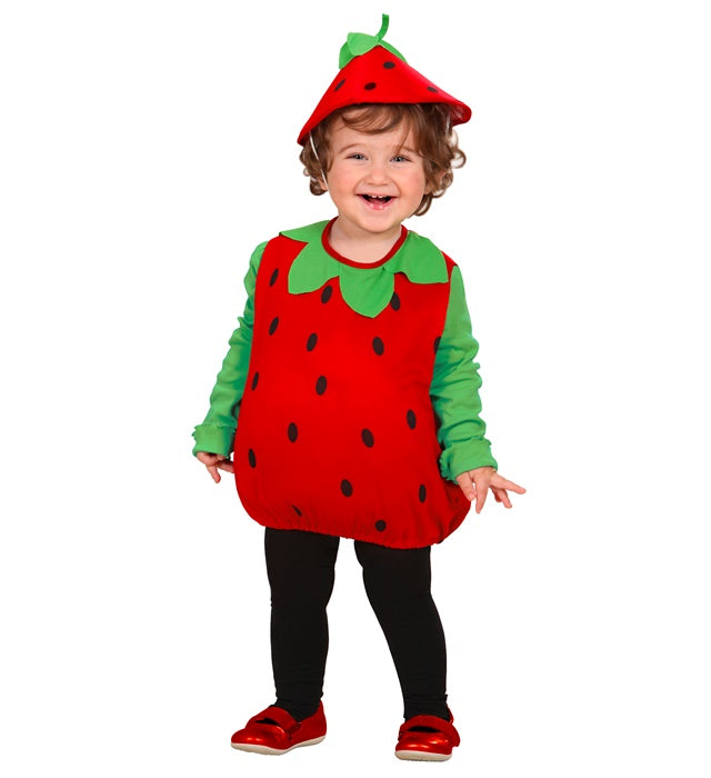 Strawberry  Jumpsuit, Headpiece 