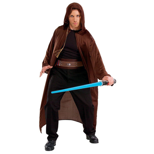 Adult Jedi Kit Star Wars Cloak Belt Lightsaber Braid 1