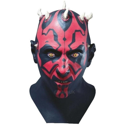 Darth Maul Mask Mens Sith Lord Latex 1